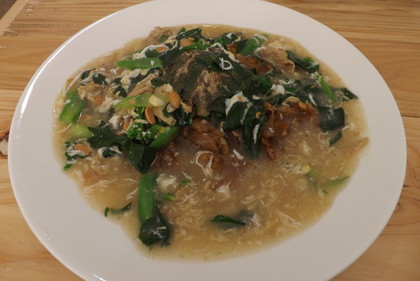 ナスと豚挽き肉の炒め物